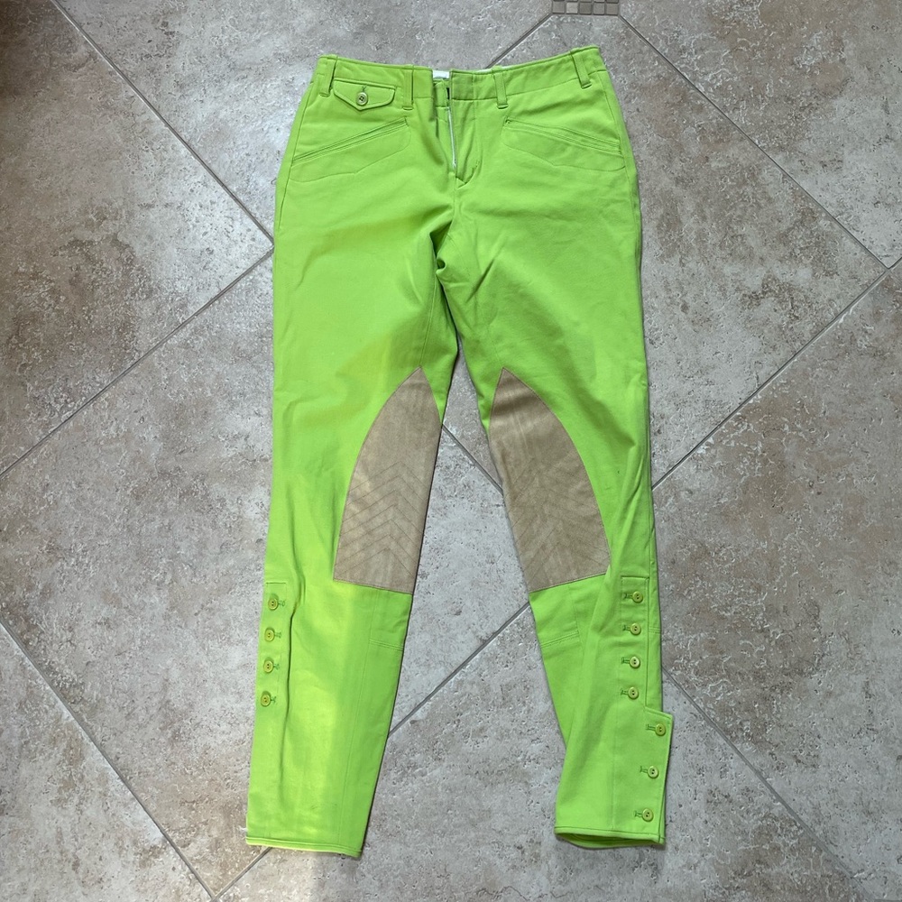 RALPH LAUREN green riding pants